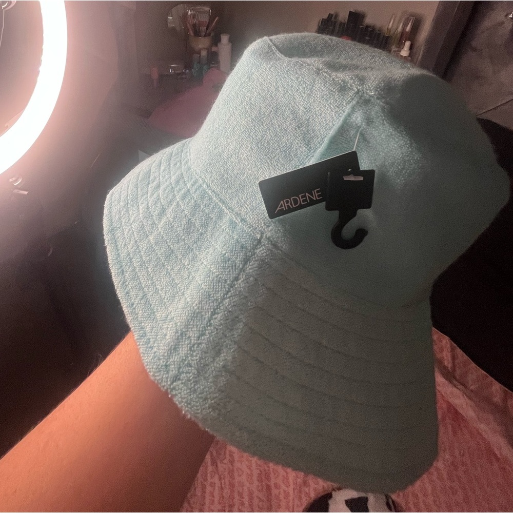 Blue bucket hat , brand new with tags never worn.
